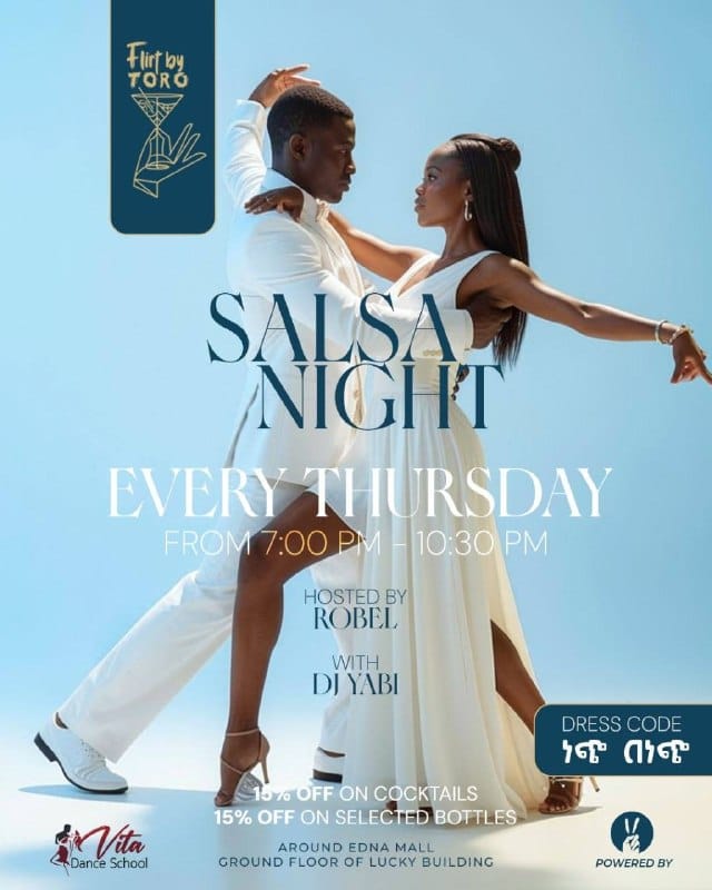 Mid-Week Escape — Shine Kizomba & Kompa Night at Kaleb Hotel — Addis Ababa