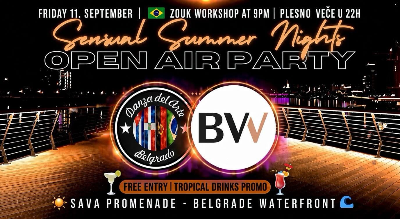 Sensual Summer Nights at Sava Promenade — Belgrade