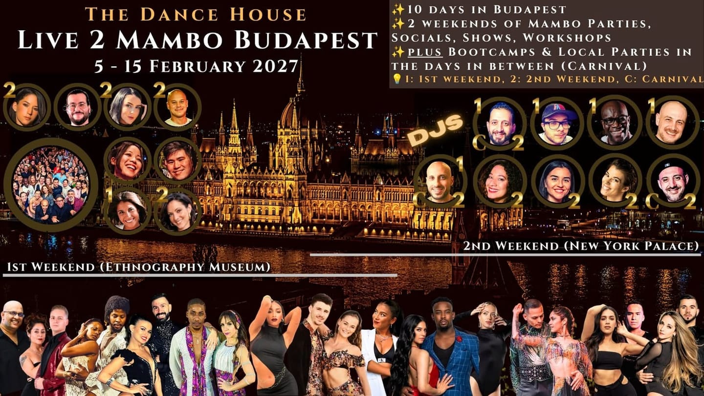 Live 2 Mambo Budapest 2027 (2 Weekends Edition) — Budapest