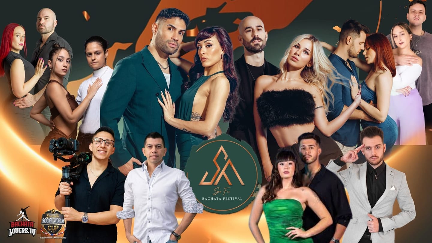 SinFin Bachata Festival 2026 — Edinburgh — poster, Edinburgh