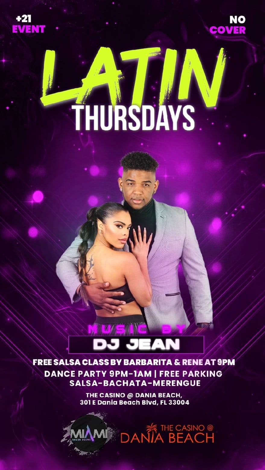 Latin Thursdays at The Casino Dania Beach — Fort Lauderdale