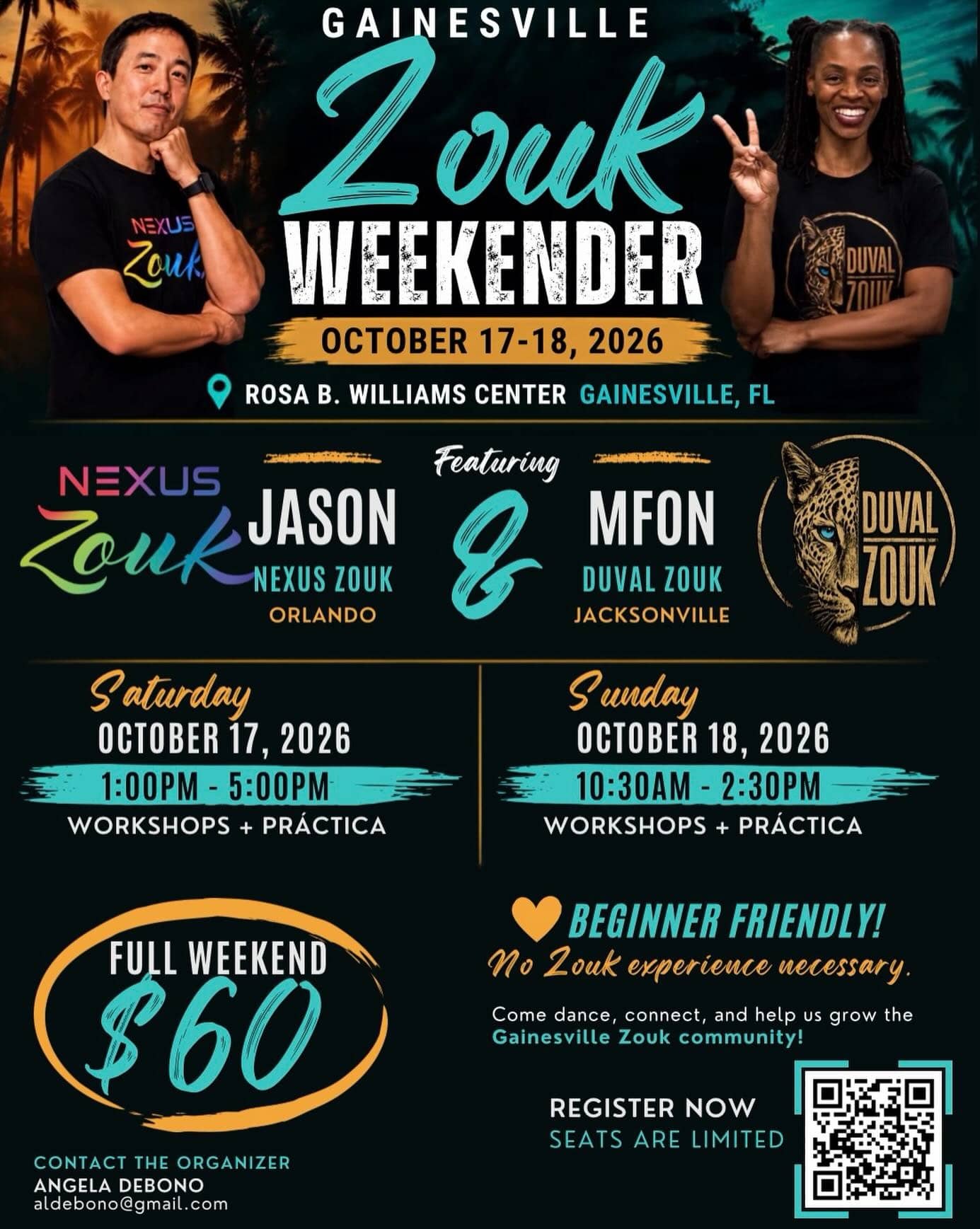 Gainesville Zouk Weekender — Gainesville