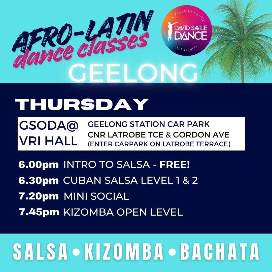 Thursday Latin Night at GSODA — Geelong