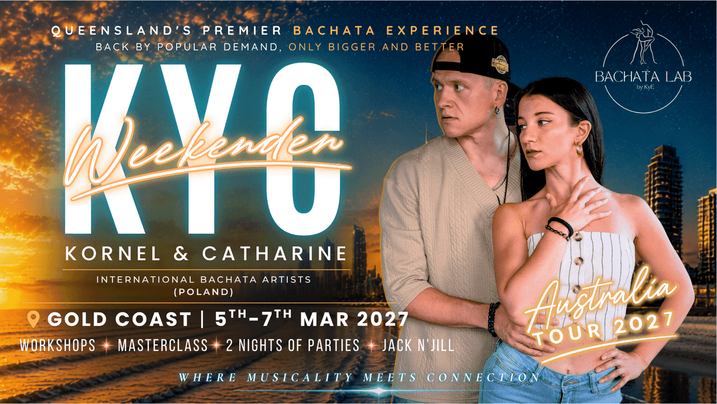 Kornel & Catharine — Gold Coast Bachata Weekender 2027 — Gold Coast
