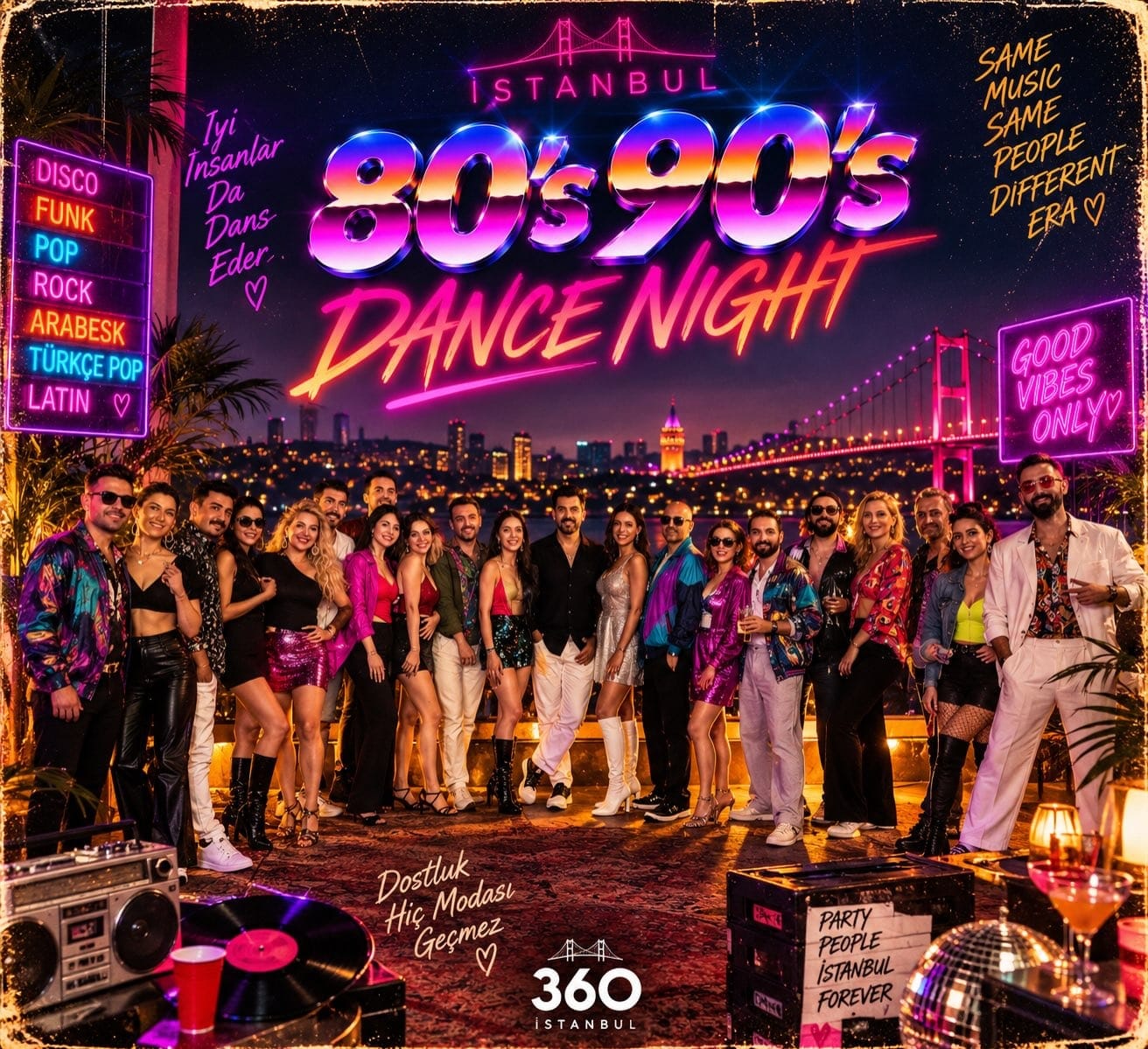 Istanbul Dance Night — Thursday at 360 Istanbul — Istanbul