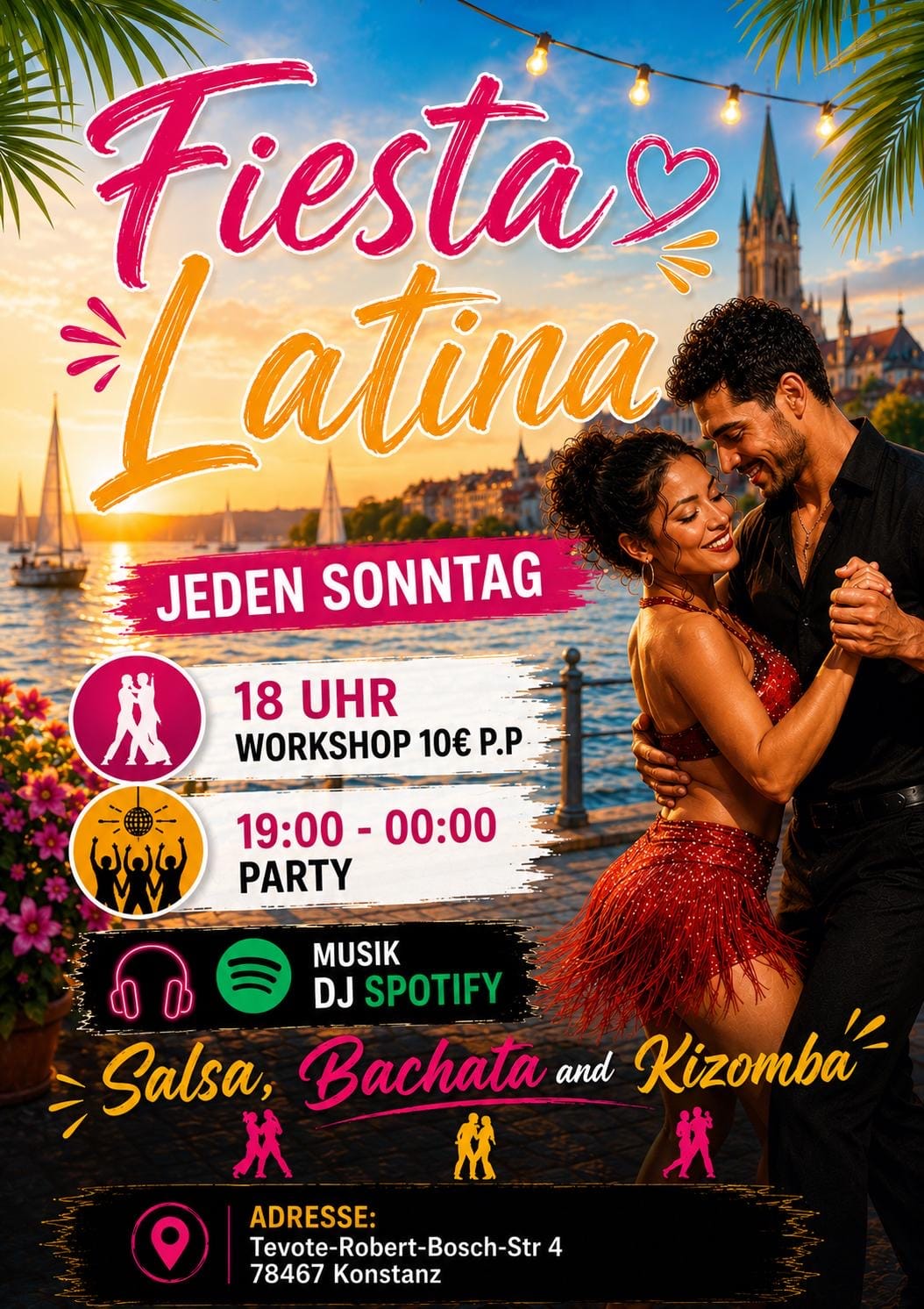 Fiesta Latina — TeVoTe Sundays — Konstanz
