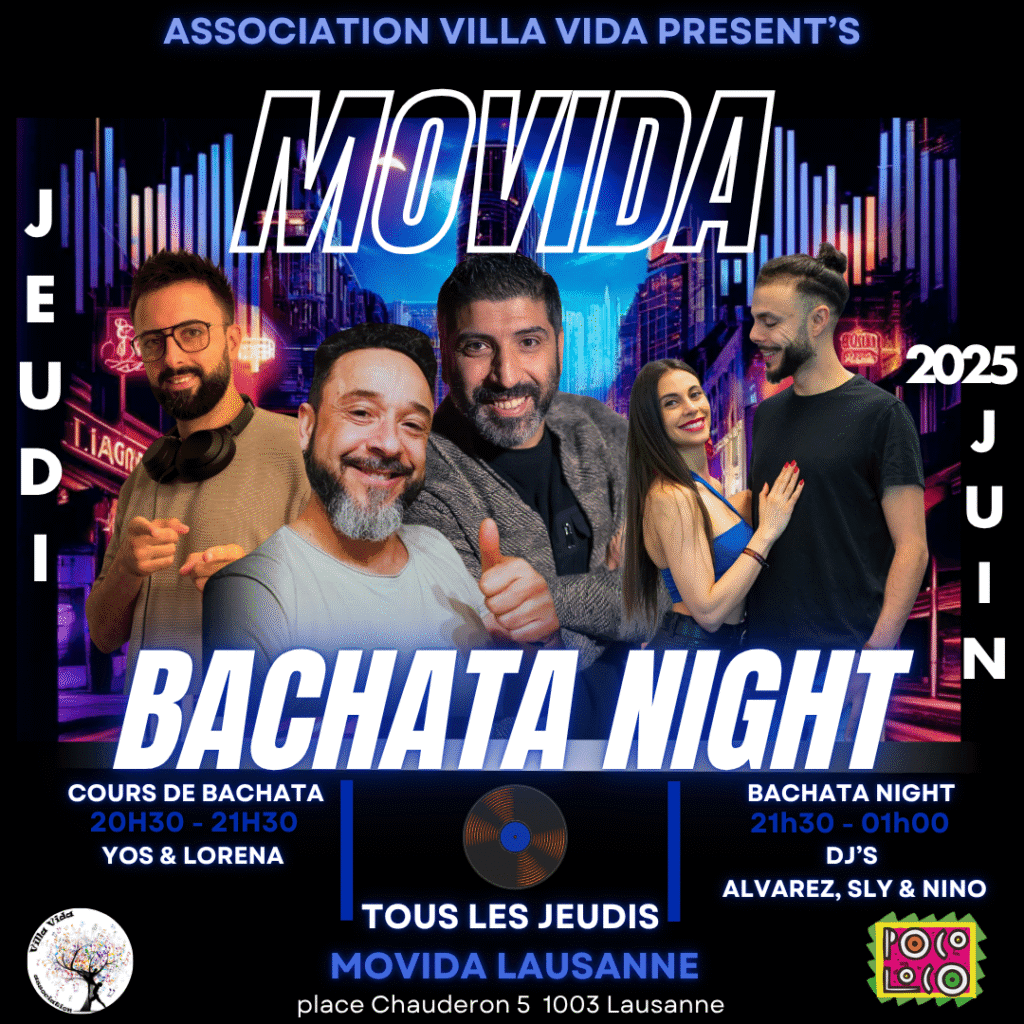 Bachata Movida Nights — Thursdays at Movida — Lausanne