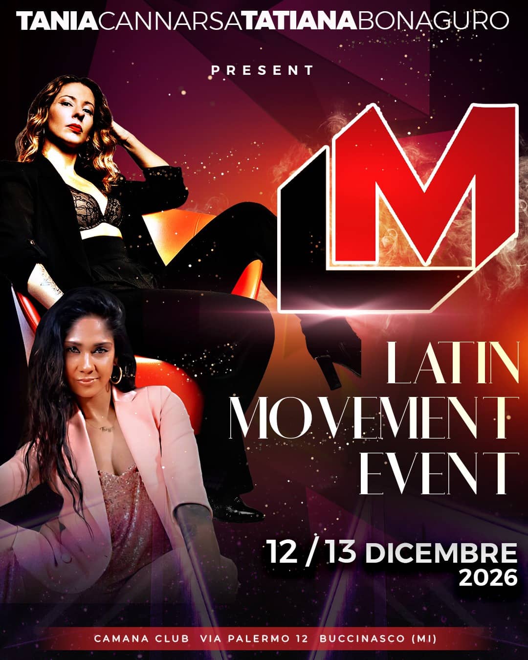Latin Movement 2026 at Camana Club — Milan