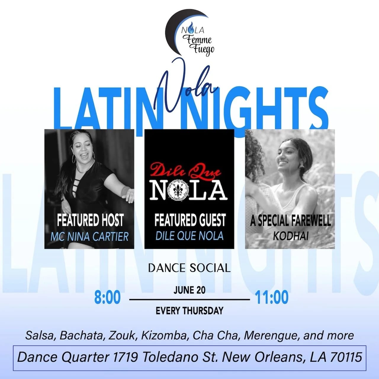 Nola Latin Nights Thursday — New Orleans