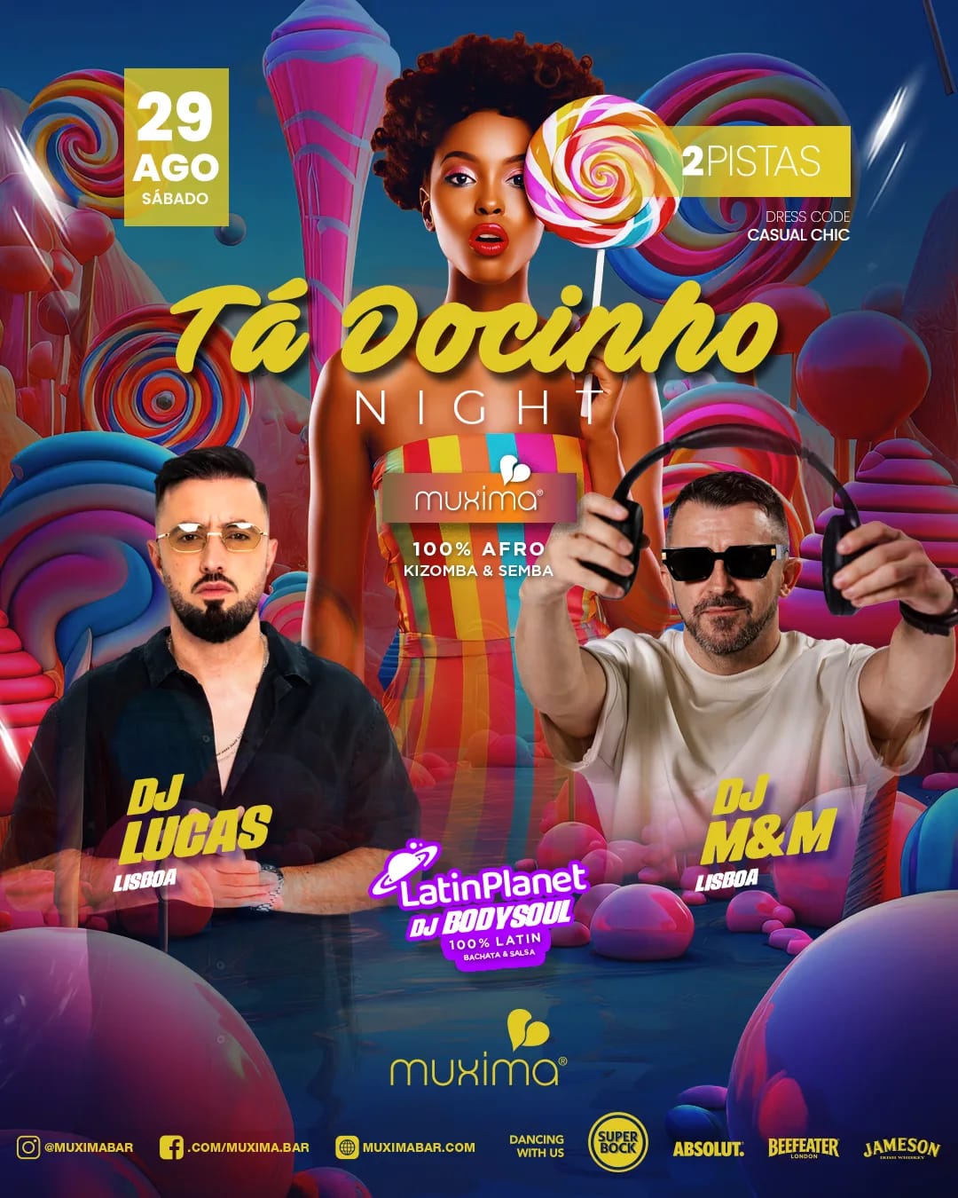 Noites AfroLatinas Saturday at Muxima Bar — Porto