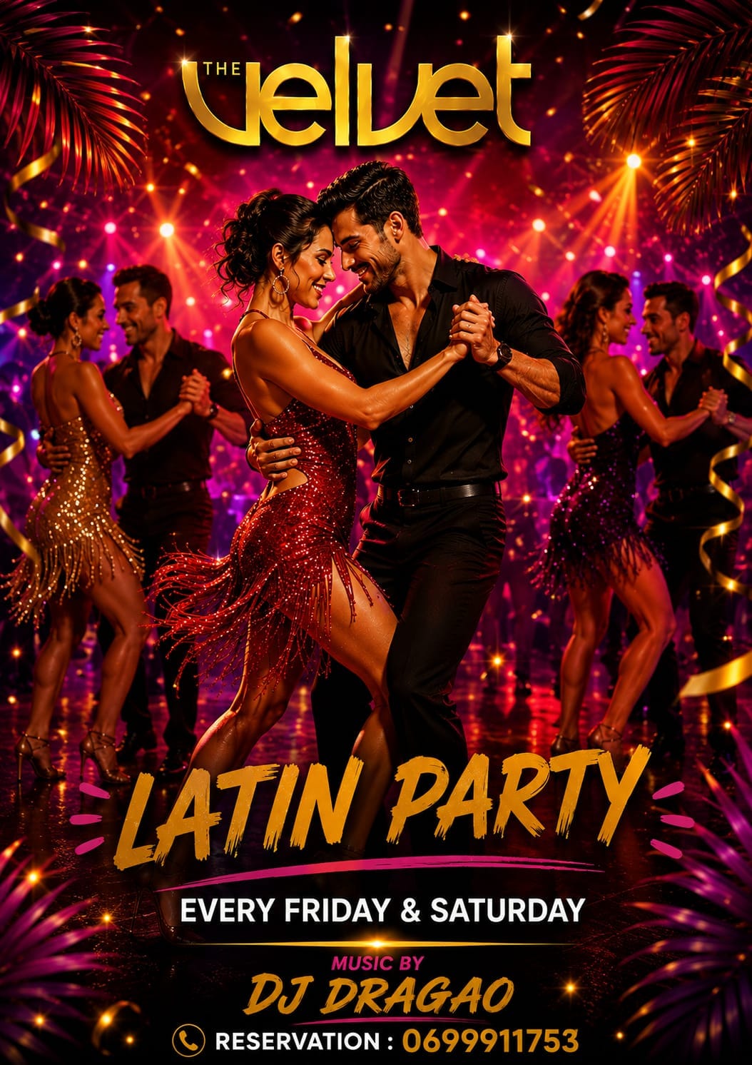 Saturday Latin Night at The Velvet Bar — Tirana