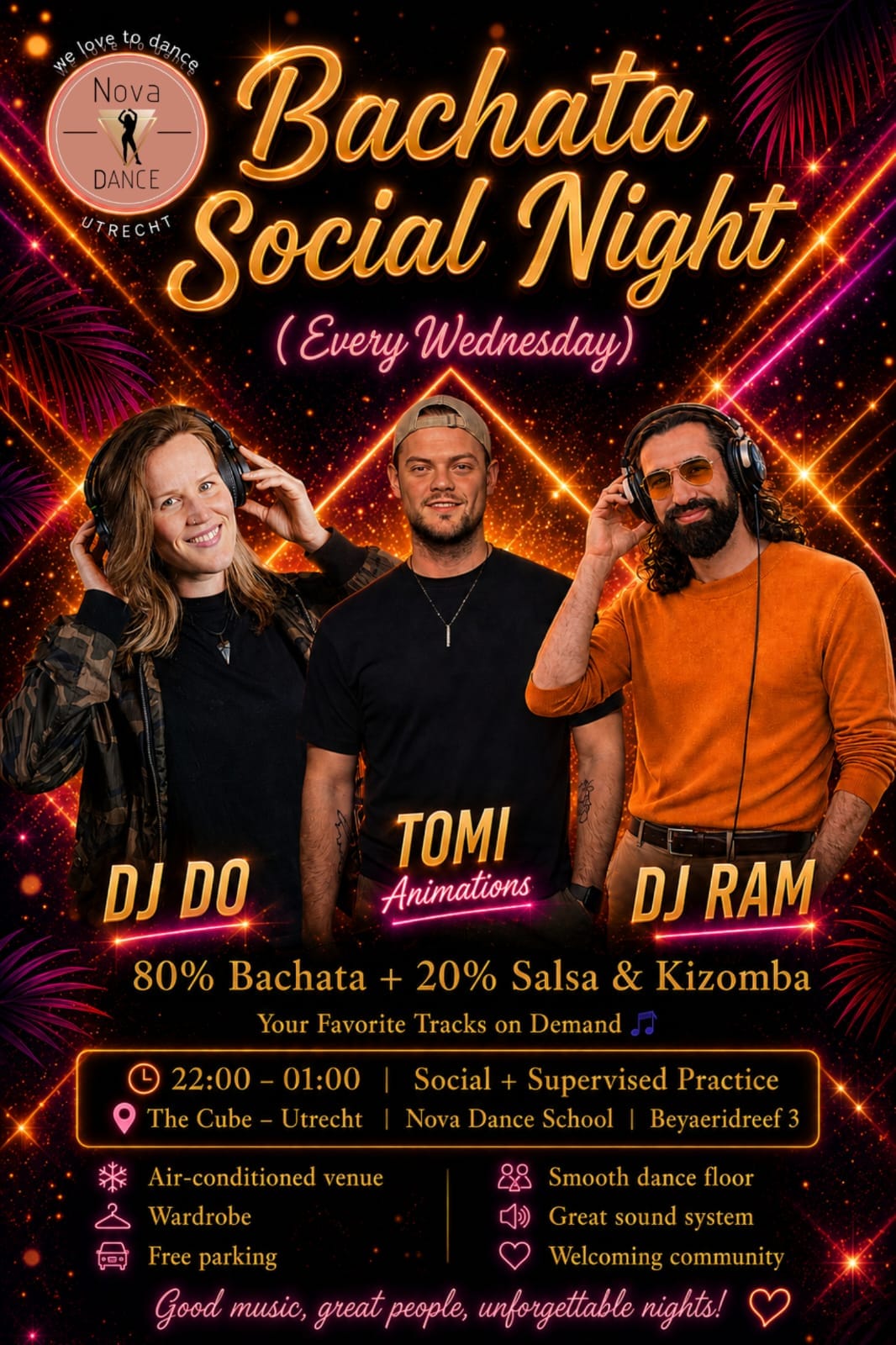 Wednesday Bachata Social — Nova Dance — Utrecht