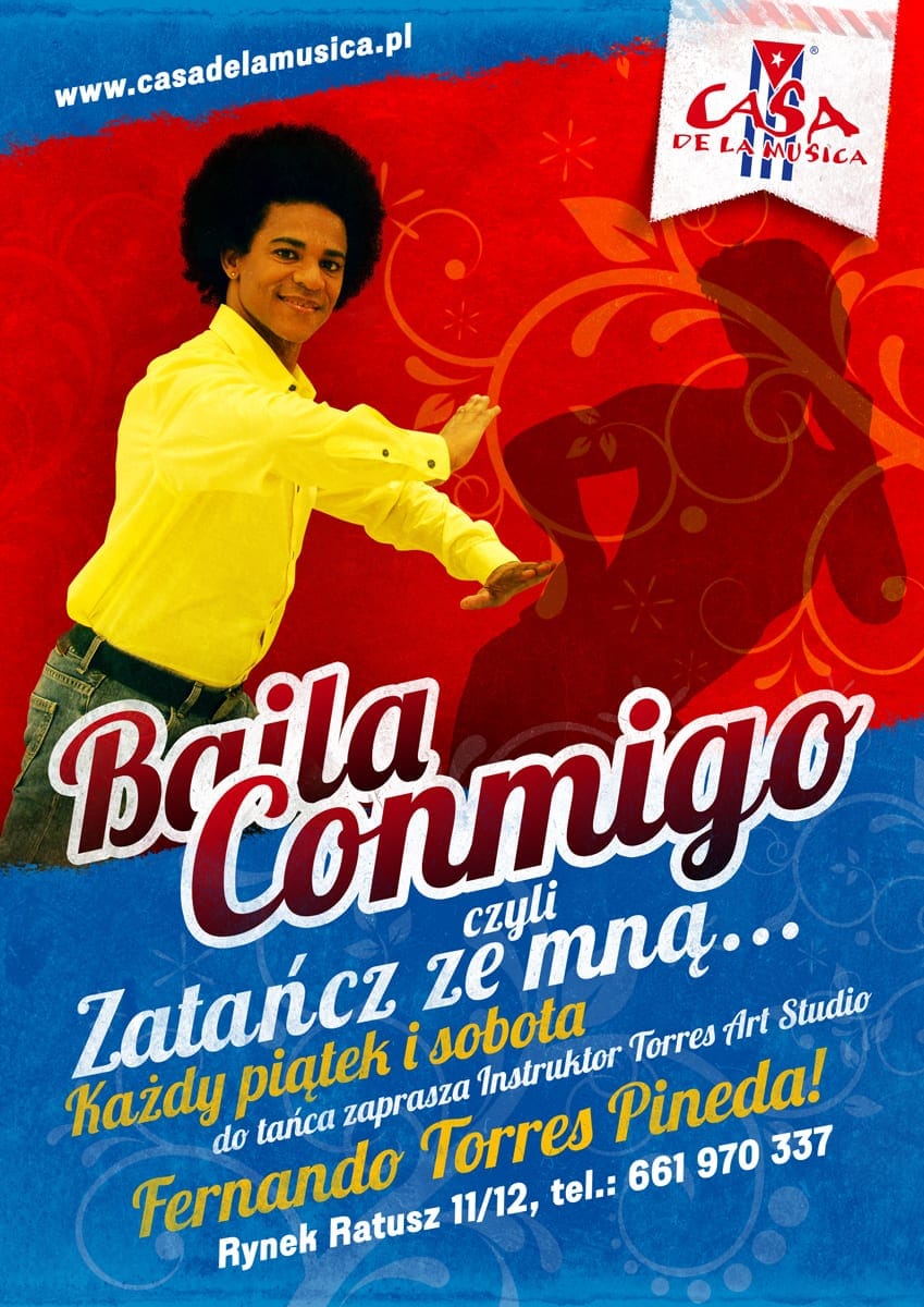 Baila Conmigo (Friday) — Casa de la Musica — Wrocław